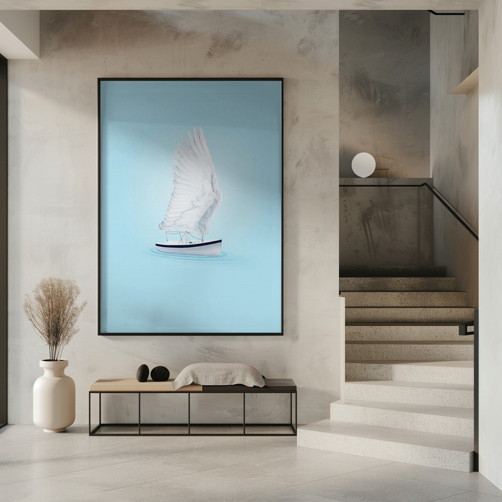 Flügelboot | Poster