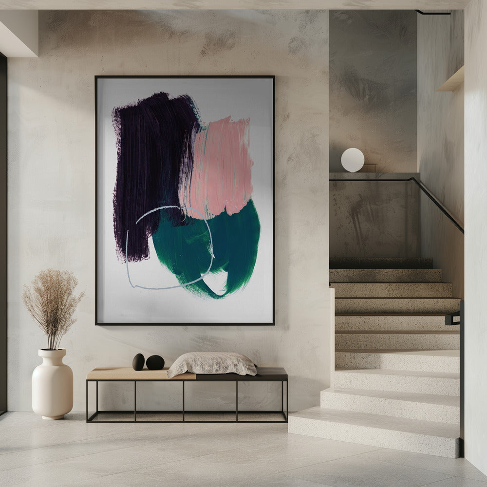Abstract Brush Strokes 10 | Poster