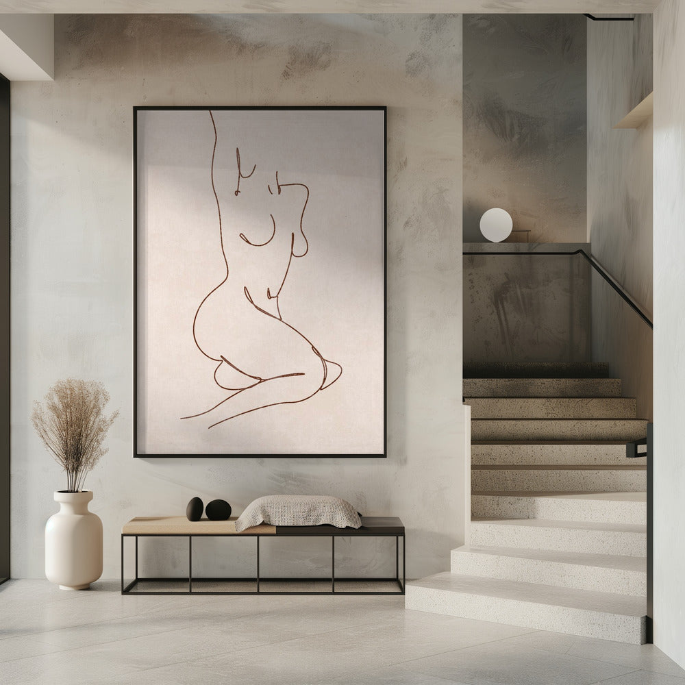 Graceful Contours | Poster