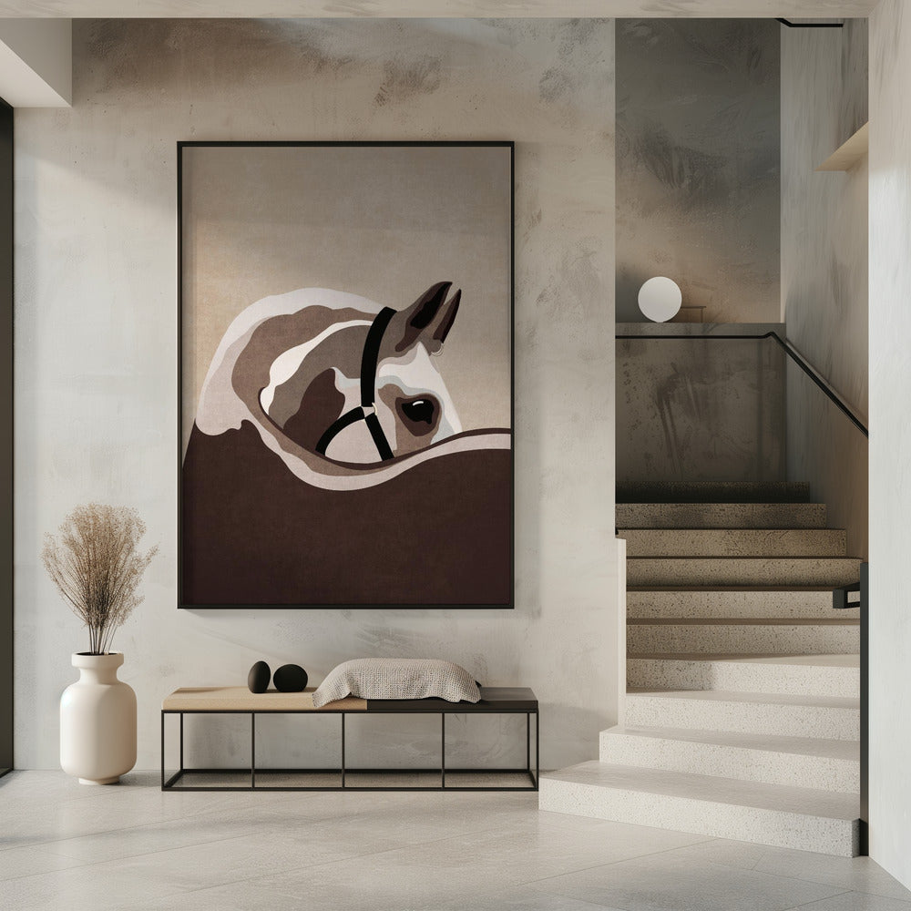 Majestic Equine Gaze | Poster