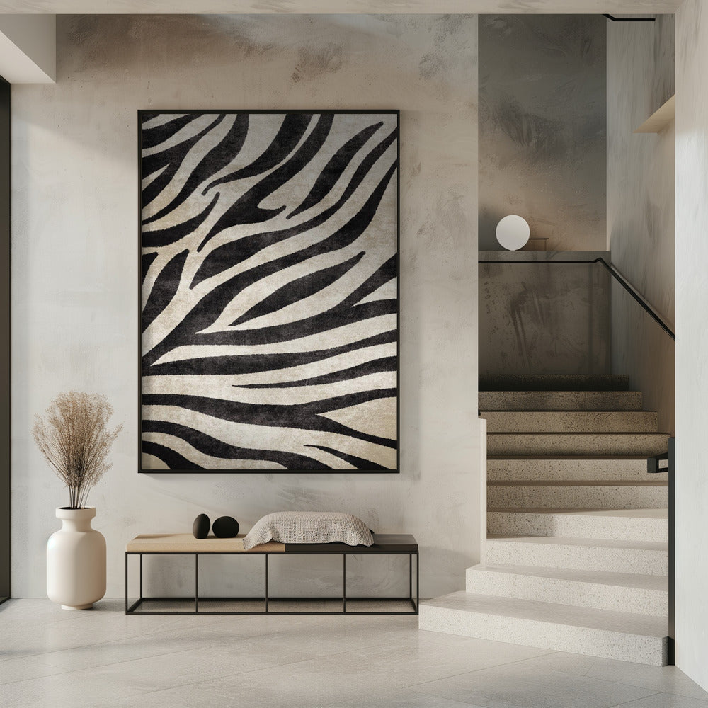 Zebrastreifen Tanz | Poster