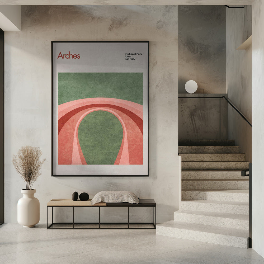 Abstrakte Bögen | Poster