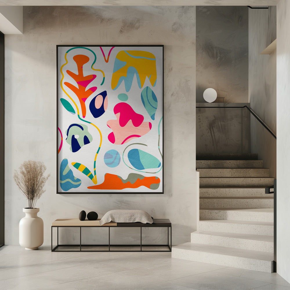 Matisse-inspirierte Formen | Poster