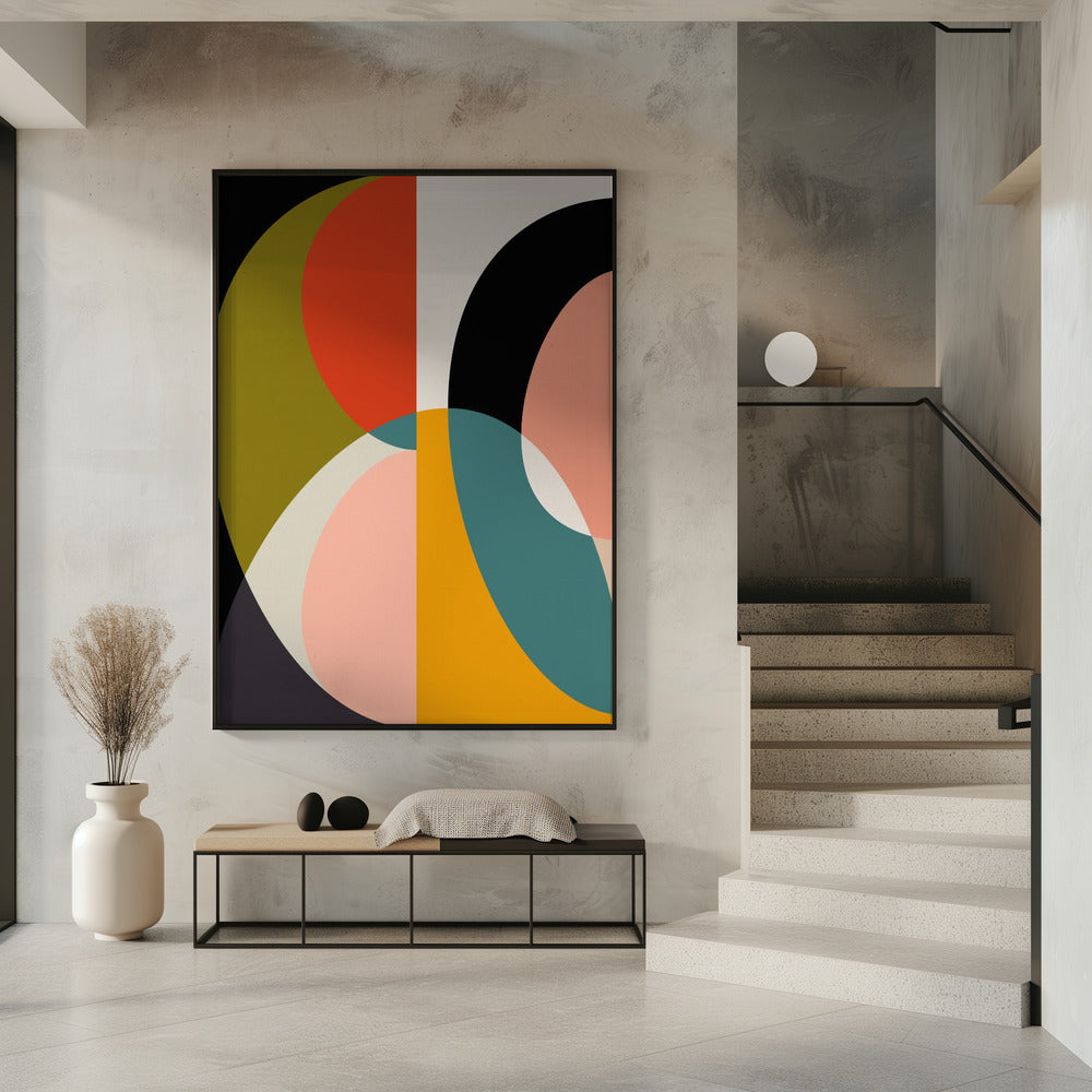 Mid Century Pastel 11 | Poster