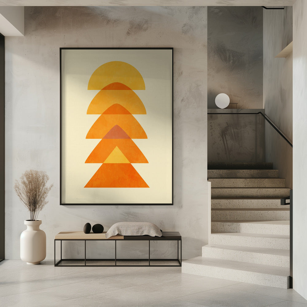 Spring Mid Rhapsody Orange 5 | Poster