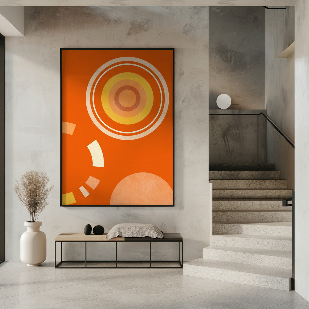 Spring Mid Rhapsody Orange 4 | Poster