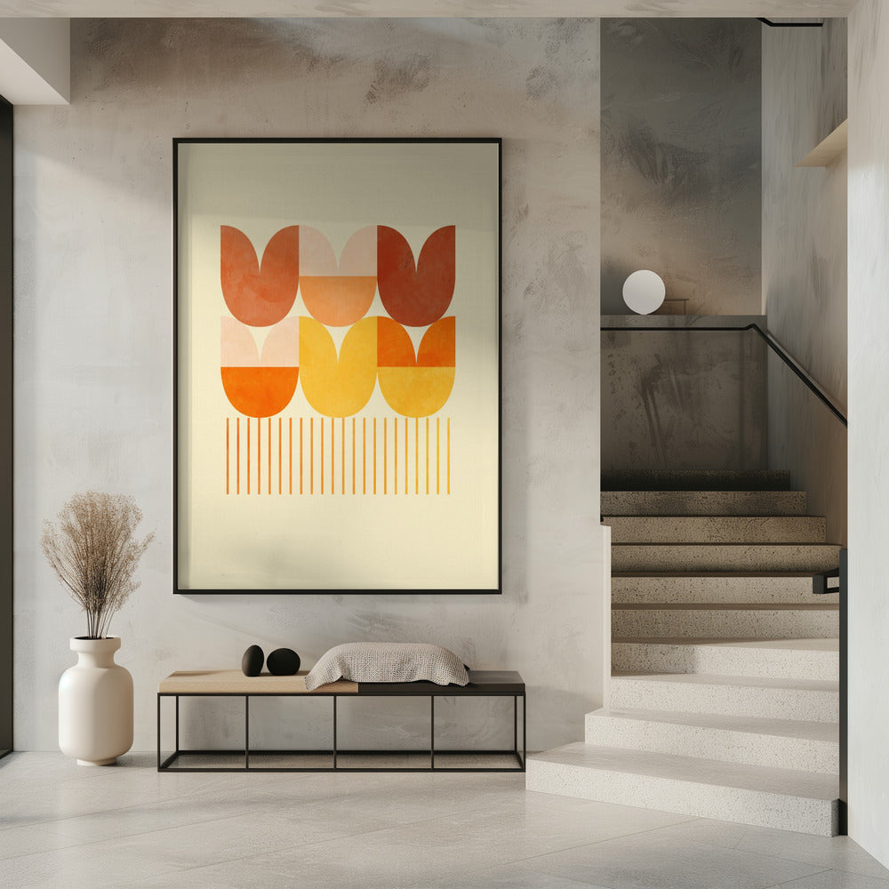 Spring Mid Rhapsody Orange 1 | Poster