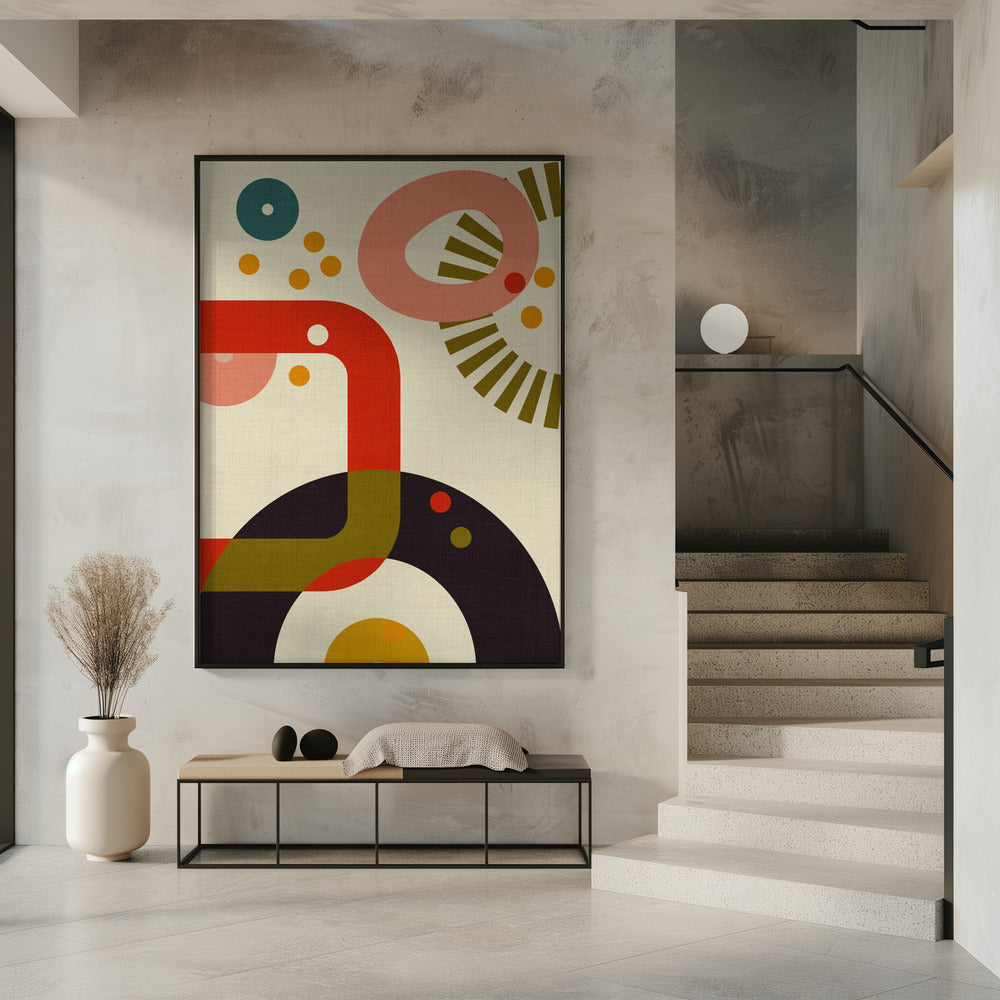Mid Century Cirque 3 | Poster