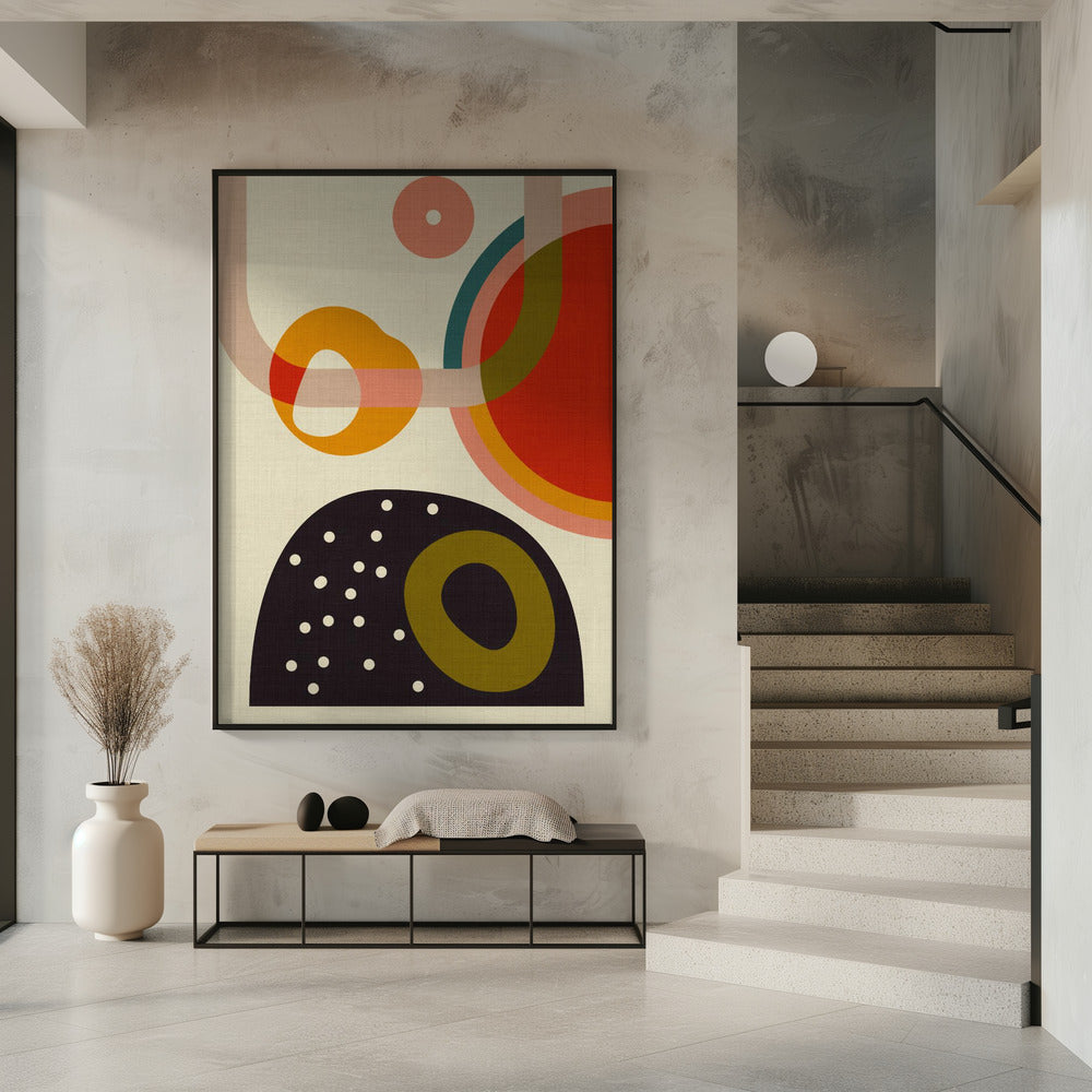 Mid Century Cirque 4 Kopie | Poster