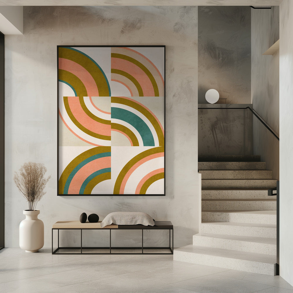 Regenbogensonnen 10 | Poster