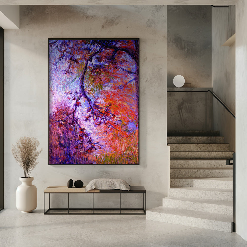Herbstzweige lodern | Poster