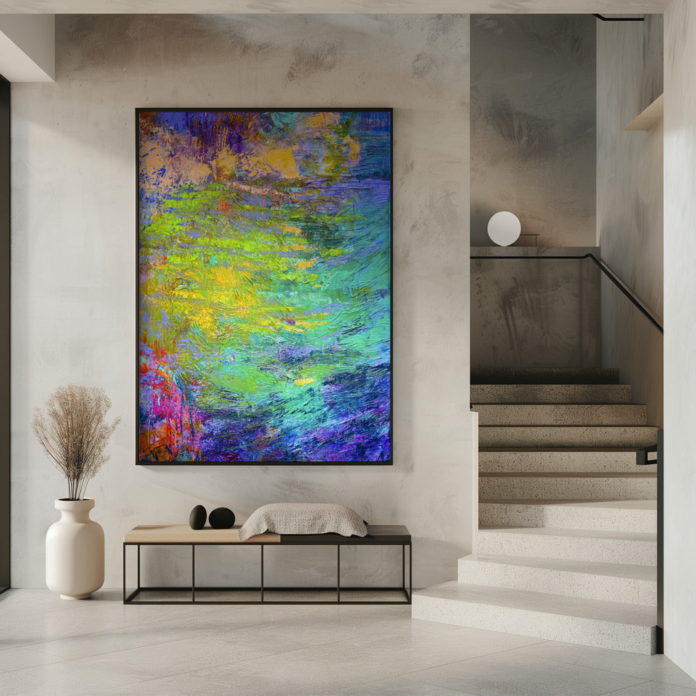 Burst of Blooming Light | Poster