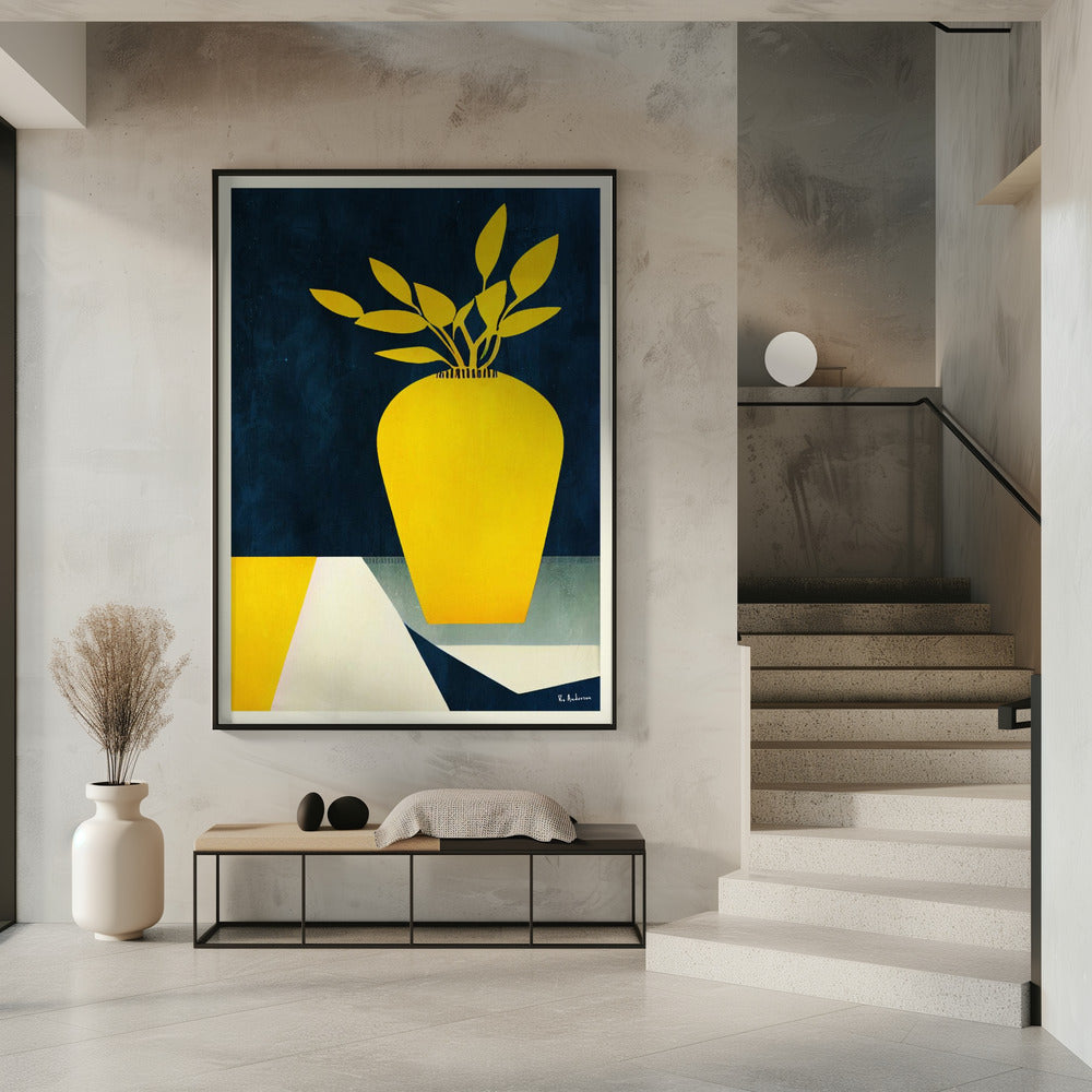 Die gelben Blumen | Poster