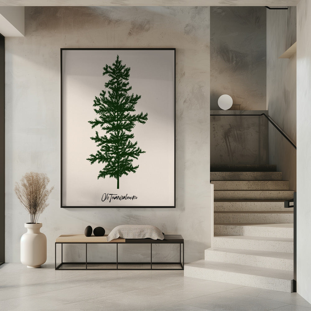 Oh Tannebaum (grün) | Poster