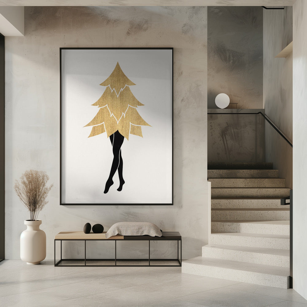 Lady Gaga zu Weihnachten (Vers. 1) | Poster