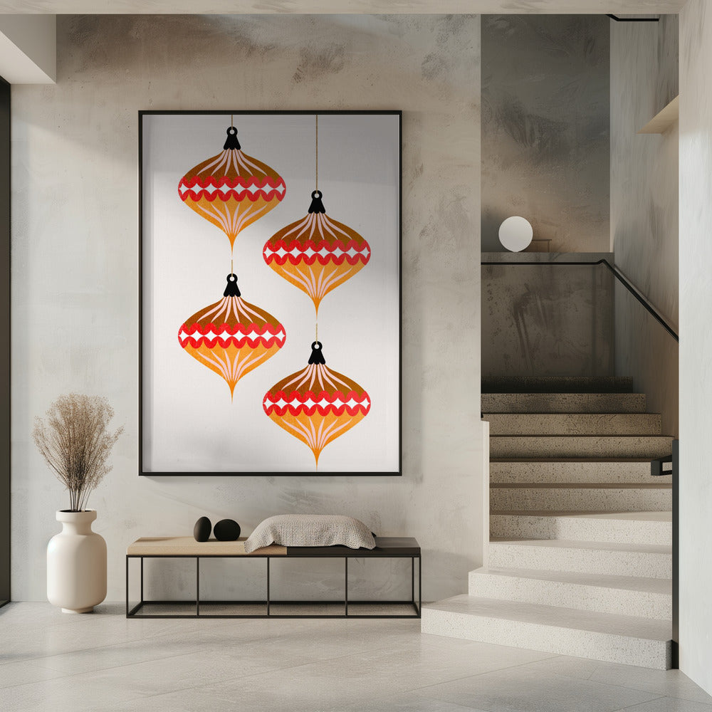 Weihnachtskugeln (Vers. 2) | Poster