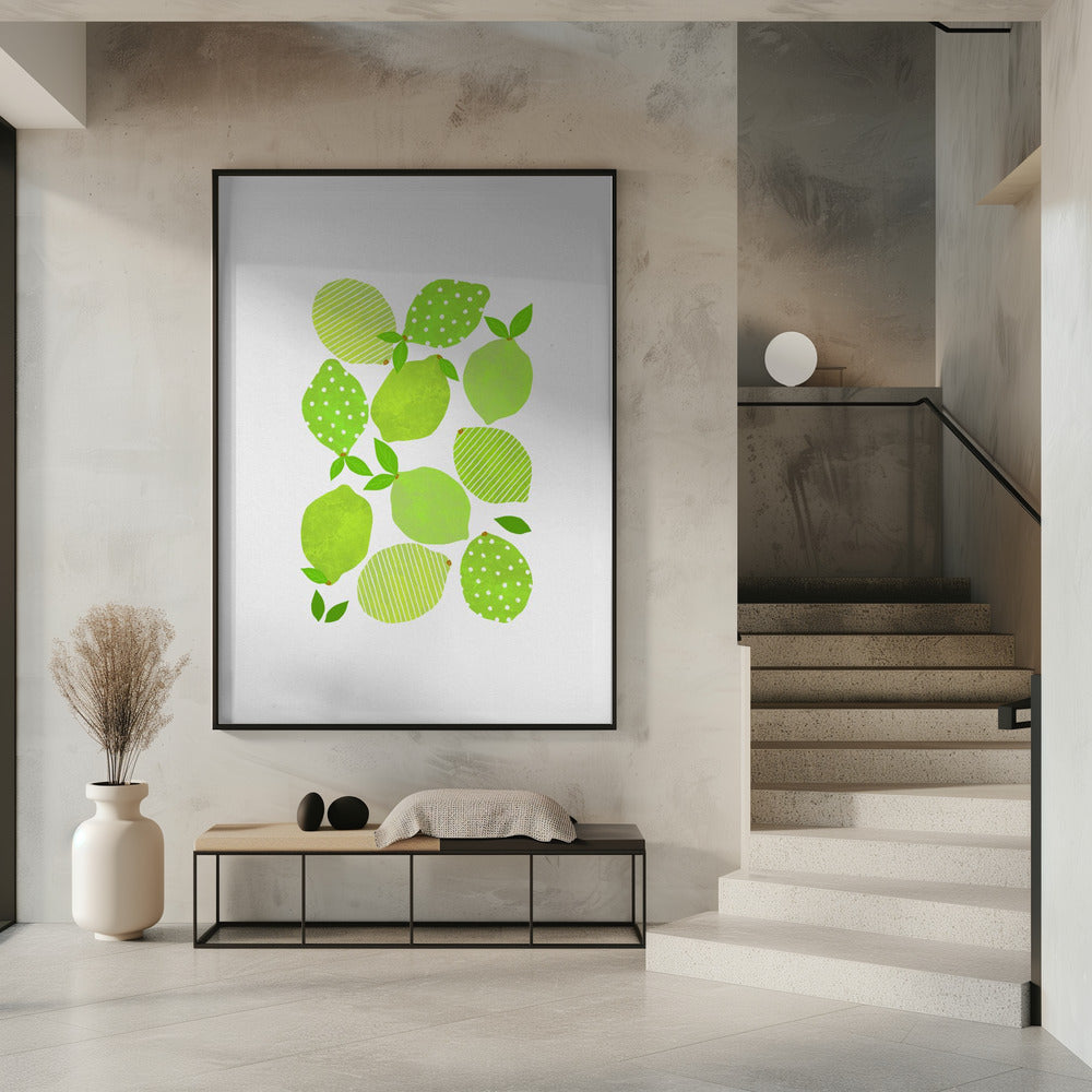Limettenmenge | Poster