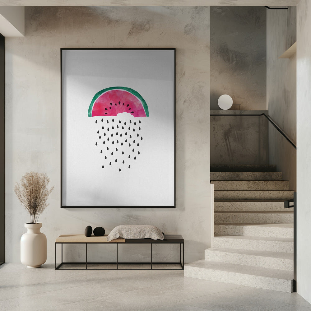 Wassermelonenregen | Poster