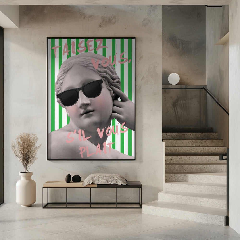 Gestreifte Venus | Poster