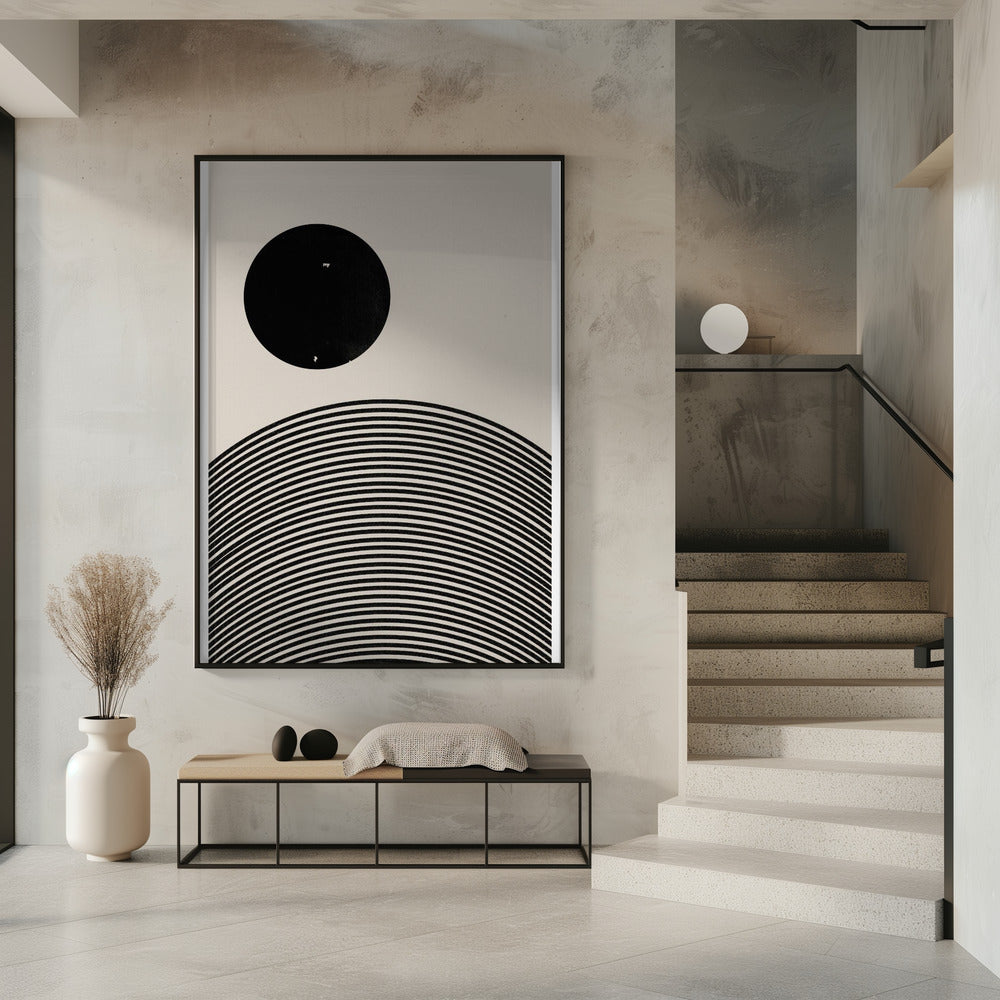 Orbiting Silhouette | Poster