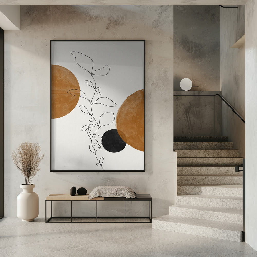Earthy Line Dance | Poster