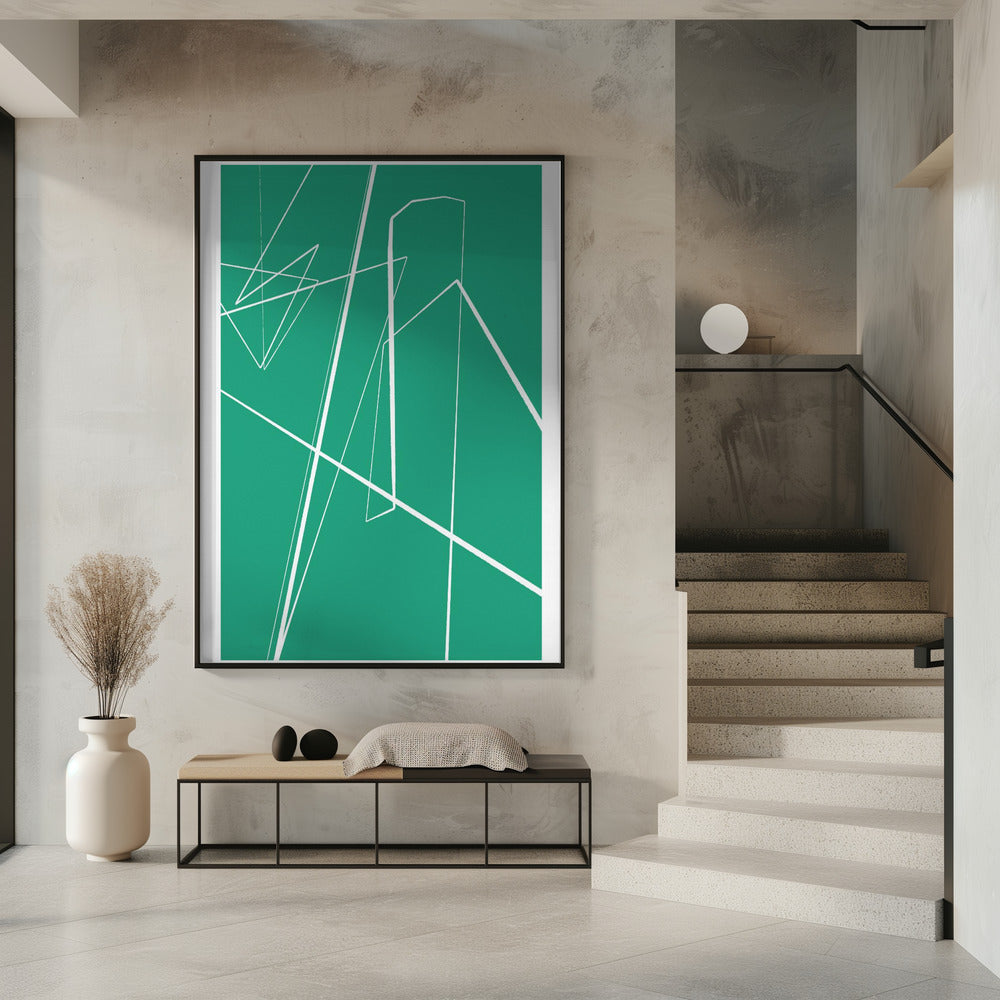 Geometrische Flucht | Poster