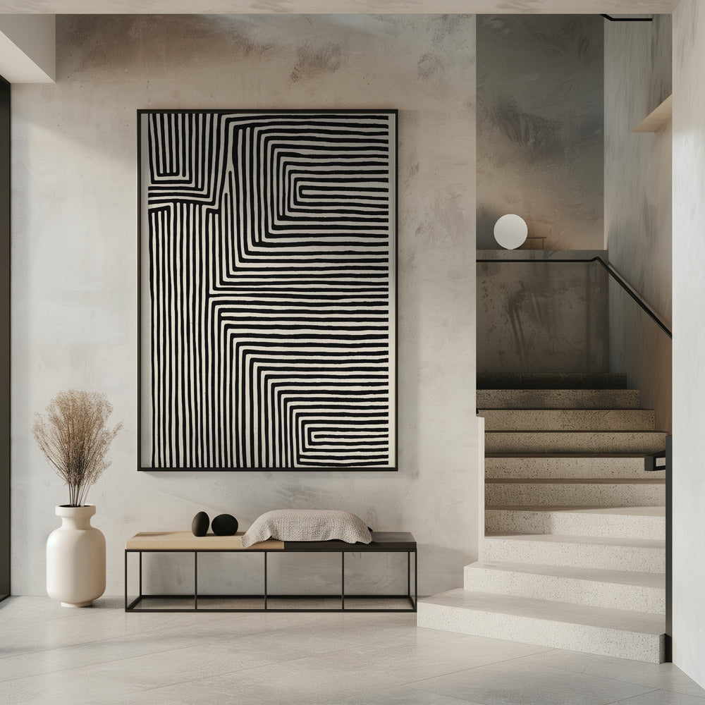 Lineares Labyrinth | Poster