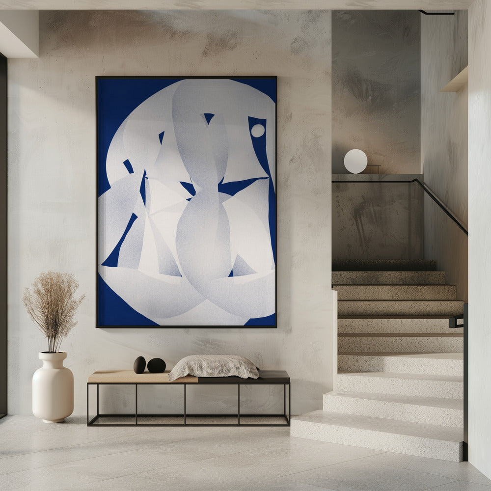 Papierskulptur Abstrakt | Poster