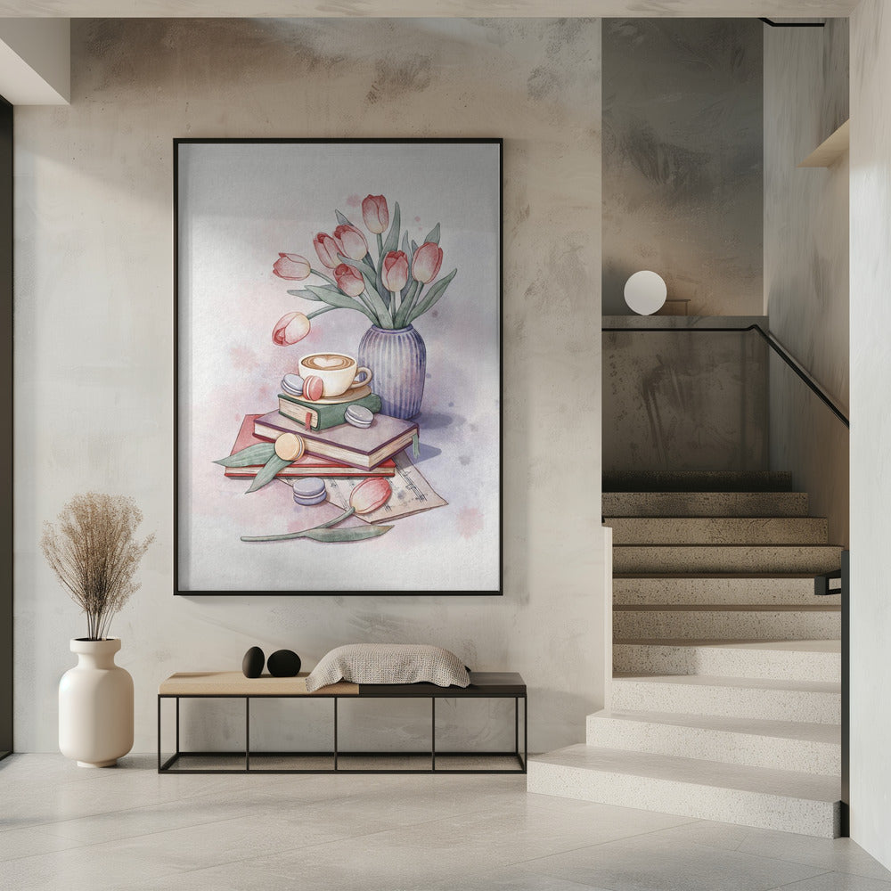 Tea Break Time | Poster