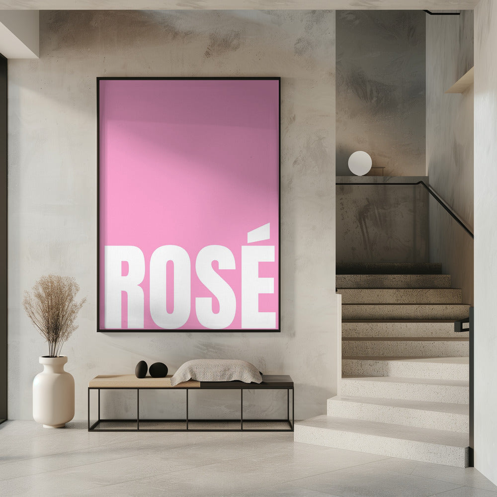 Rosa Rosé-Essenz | Poster