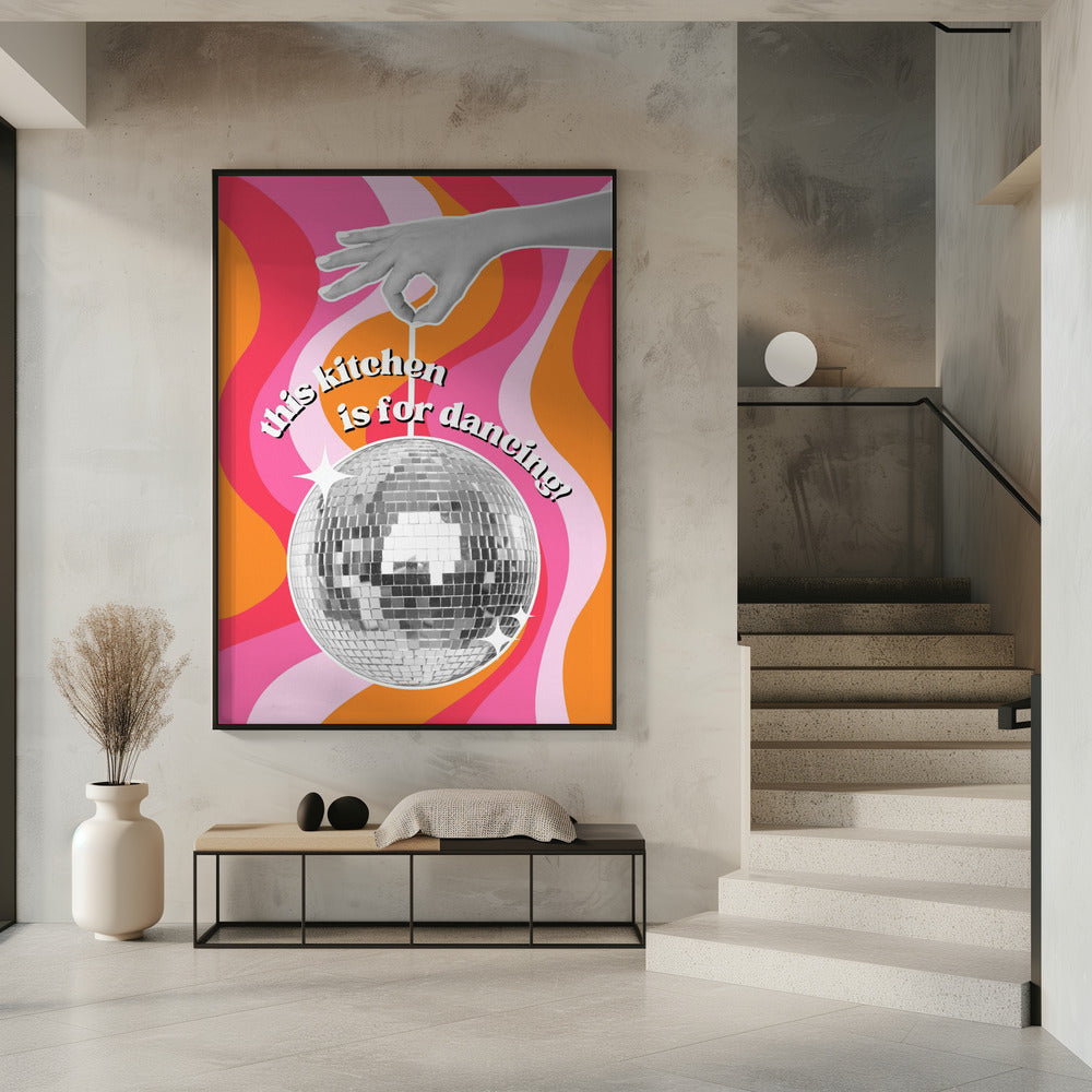 Disco-Küchenstimmung | Poster