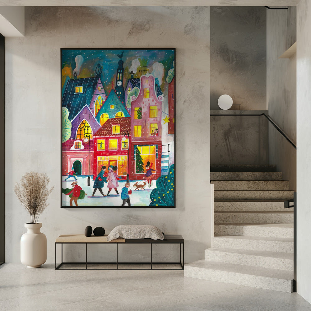 Weihnachten in Amsterdam | Poster