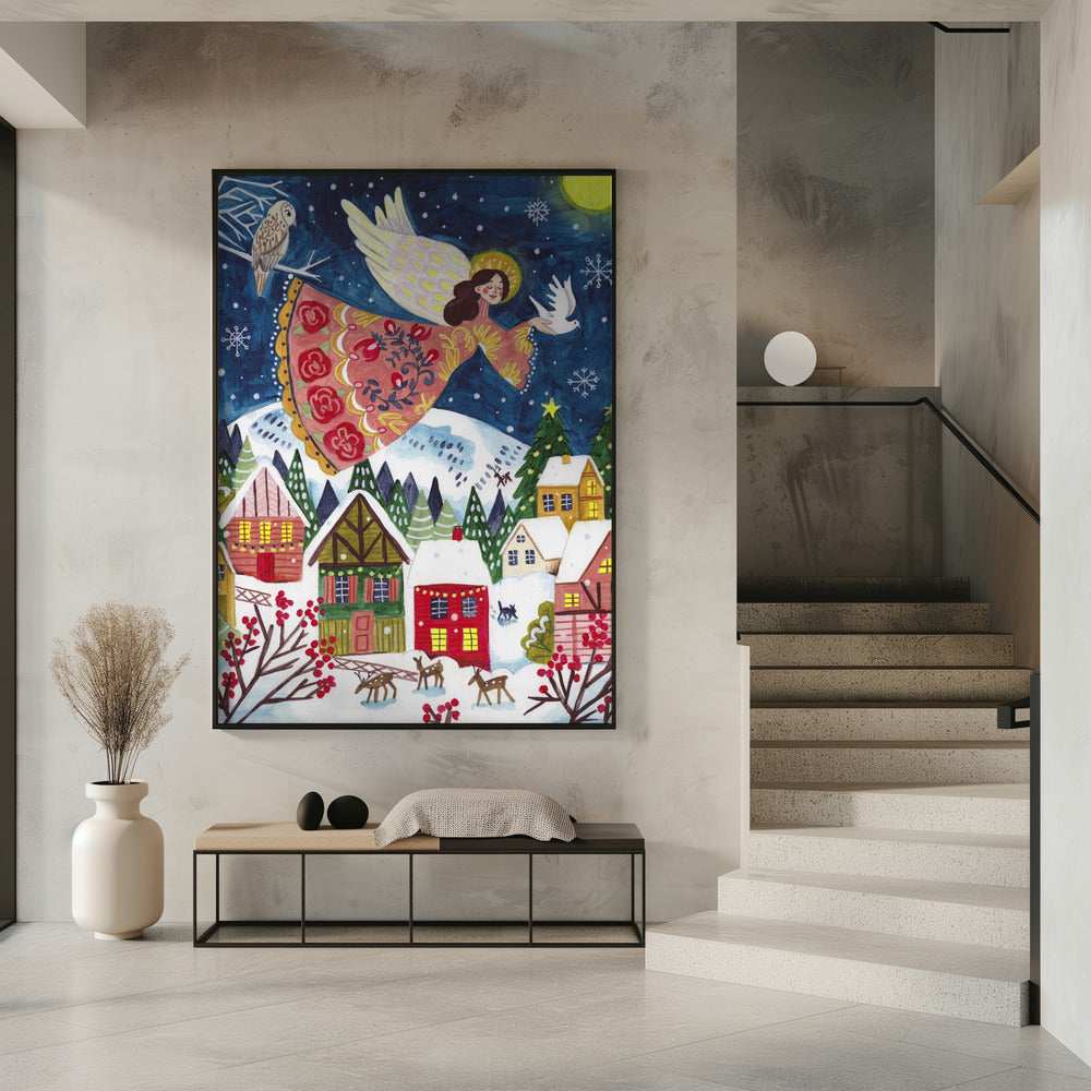 Engel des Friedens Portrait | Poster