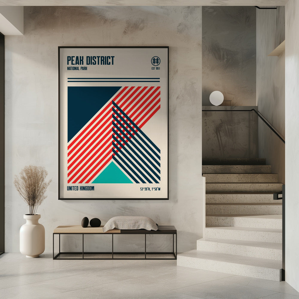 Peak District Nationalpark Reiseposter | Poster