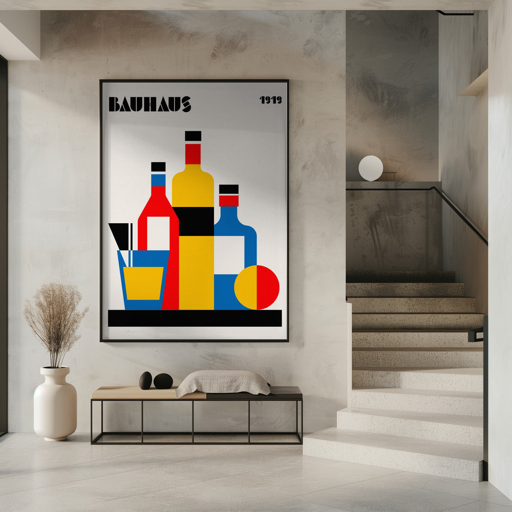 Bauhaus Weindruck | Poster