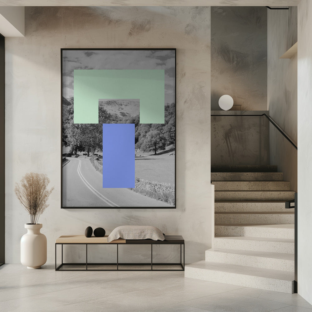 Geometric Landscape | Poster