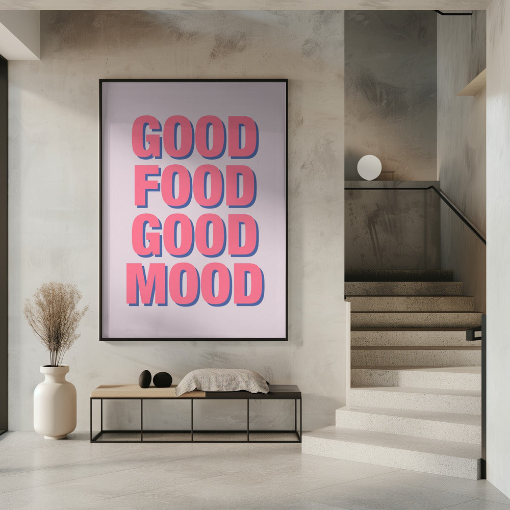 Positive Vibes Mahlzeit | Poster