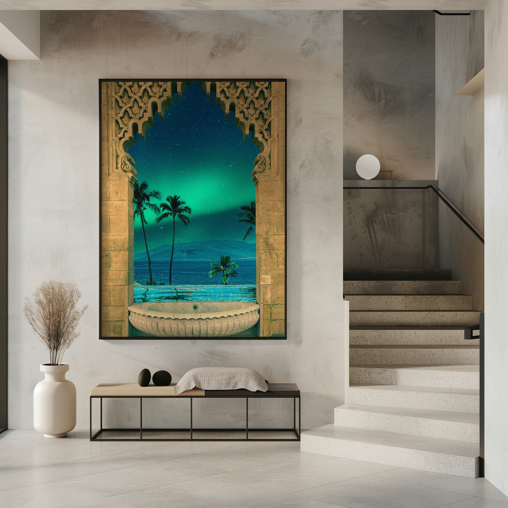 Portal in die Nacht | Poster