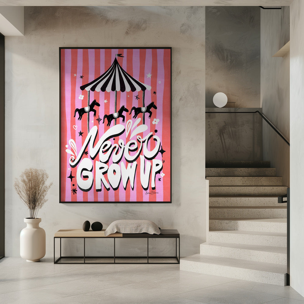 Karussell – Werde niemals erwachsen | Poster