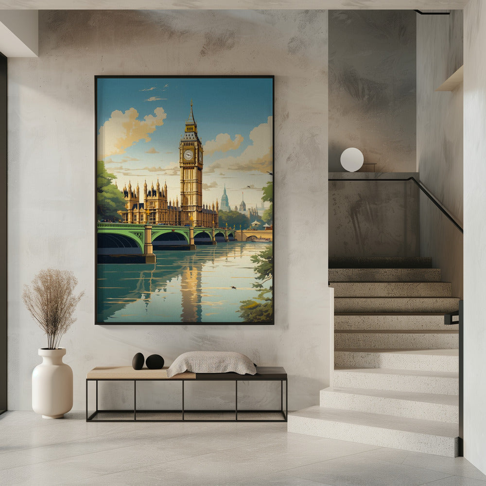 Ansicht von London | Poster