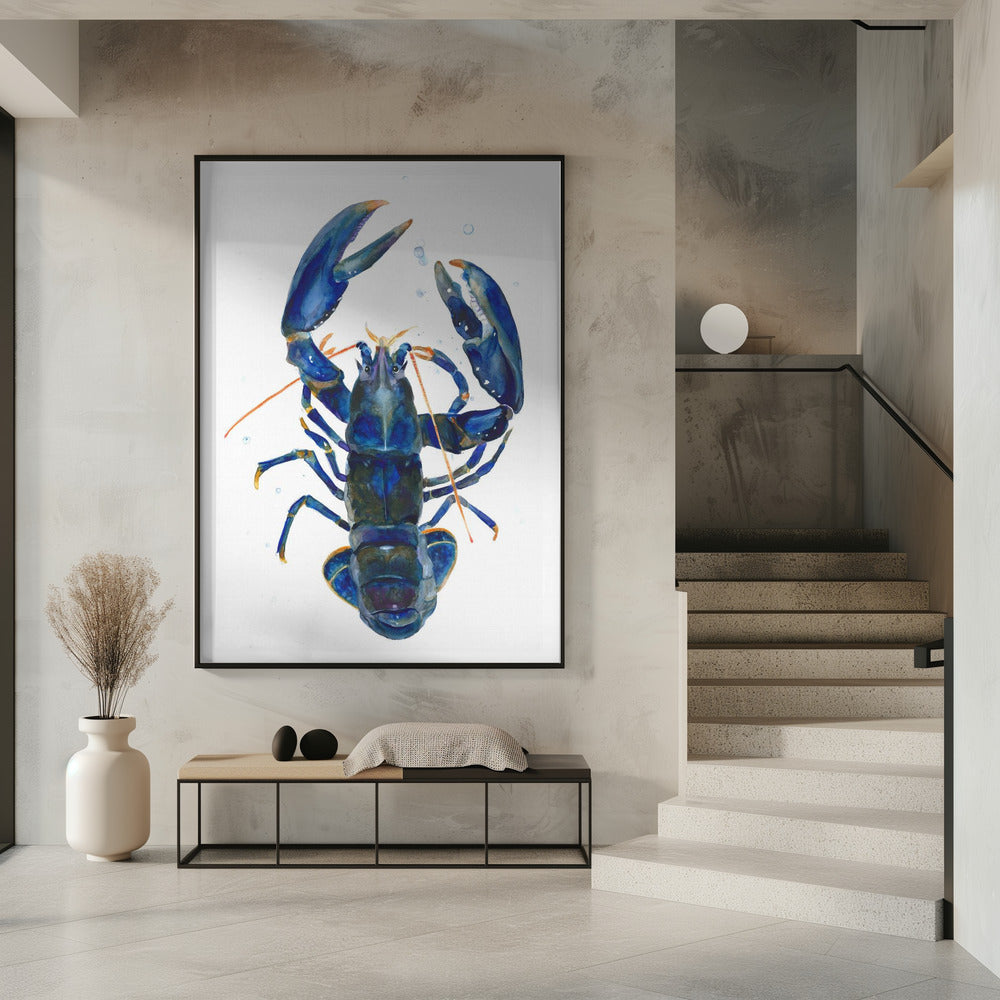 Ein blauer Hummer | Poster