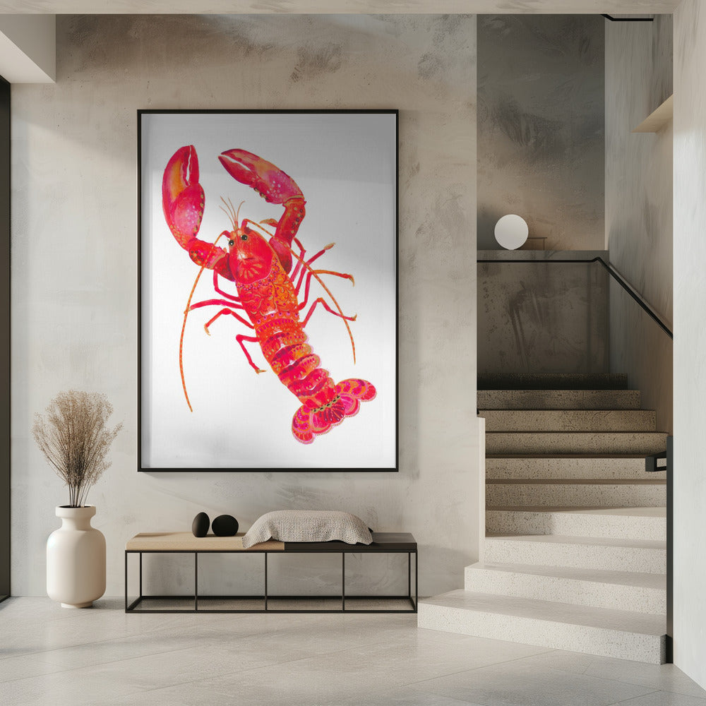 Gemusterter Hummer | Poster