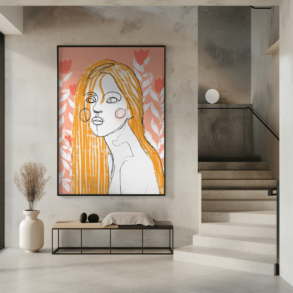 Floraler Blick | Poster