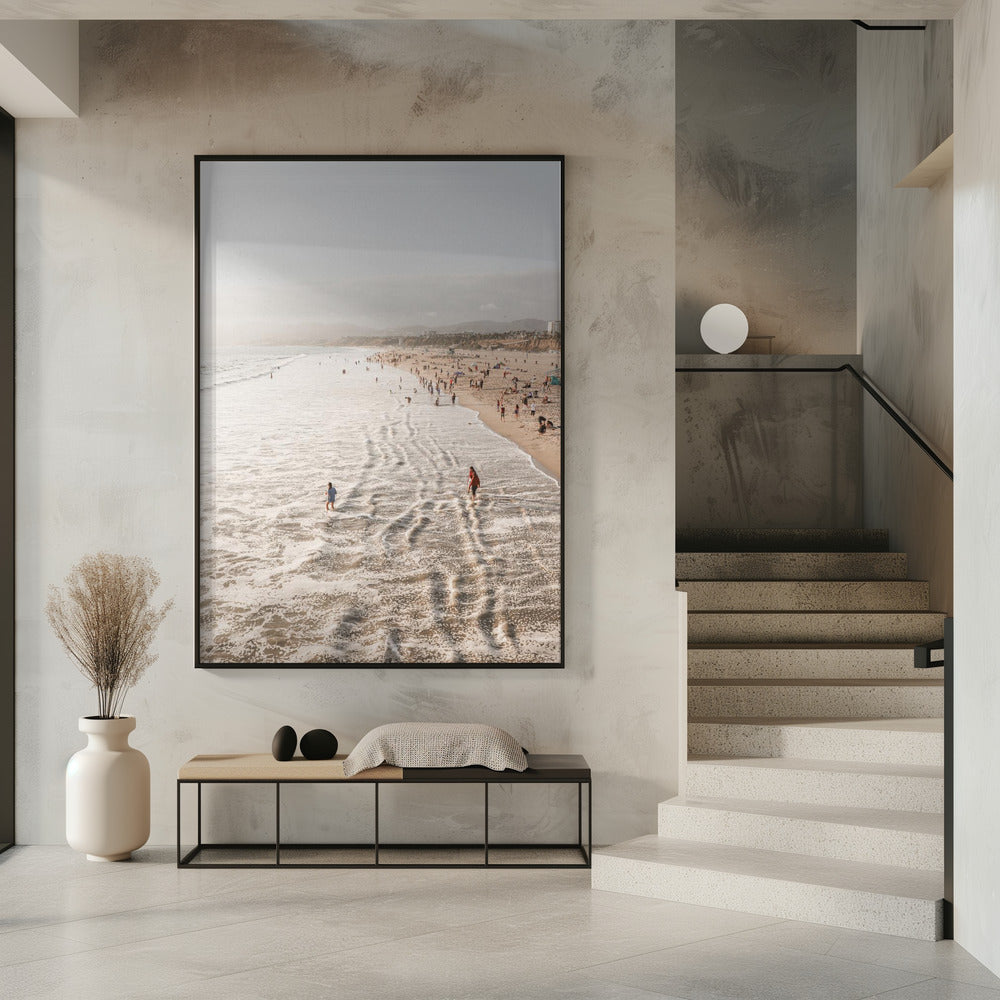 Strand von Santa Monica | Poster