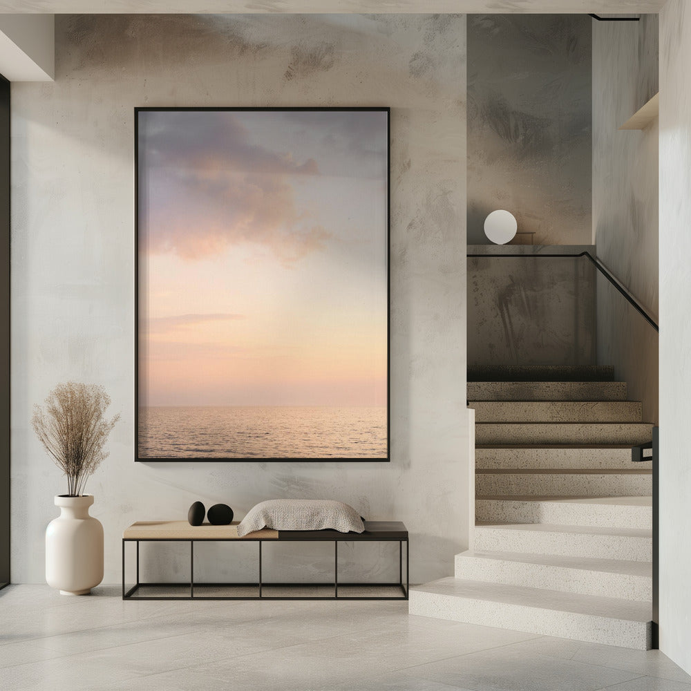 Pastellfarbener Sonnenuntergang | Poster