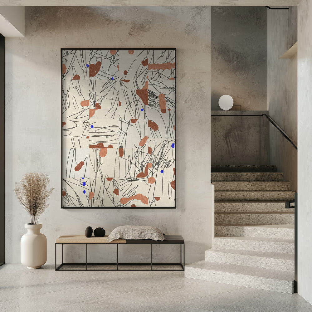 Abstrakte Komposition 2 | Poster