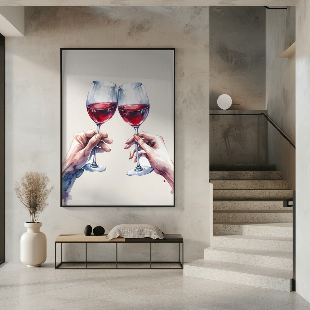 Cheers to us | Poster