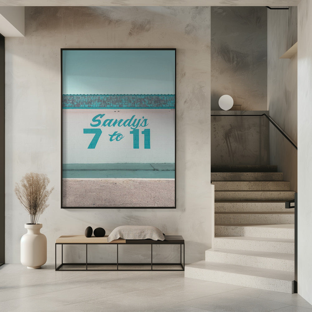 Sandys 7 bis 11 in Marfa, Texas | Poster