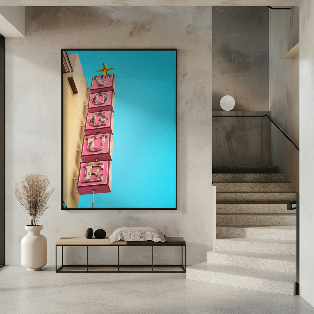 Vogue Theaterschild in Hollywood | Poster