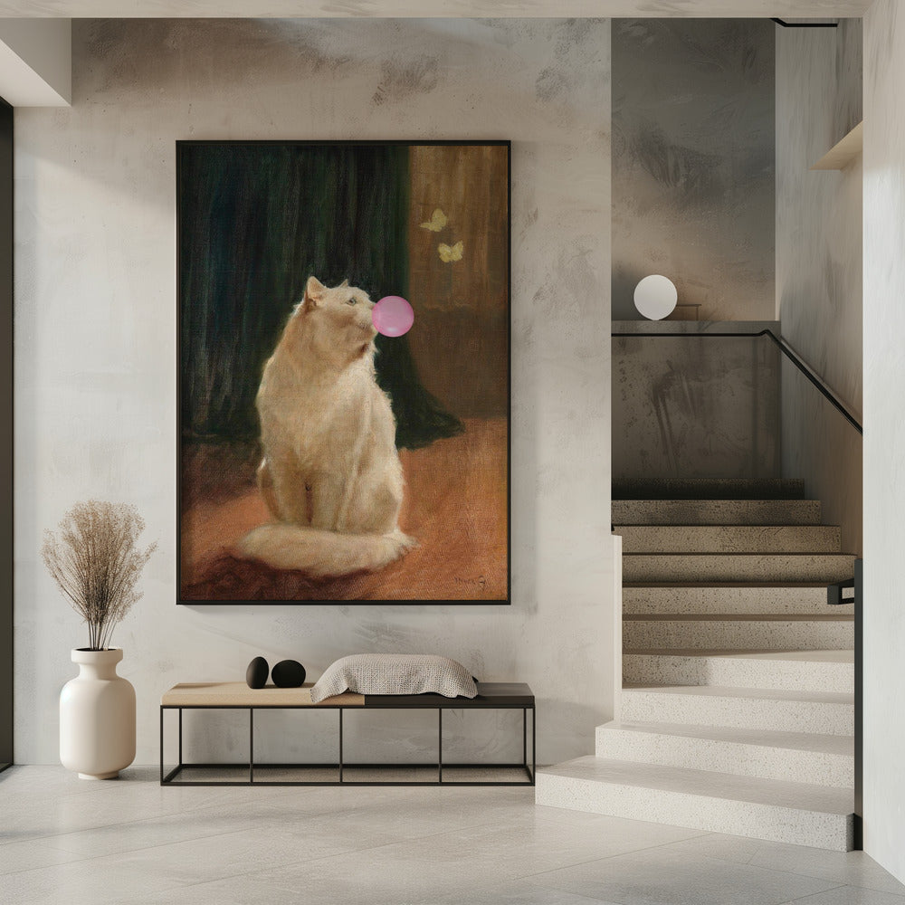 Kaugummi und Katze | Poster